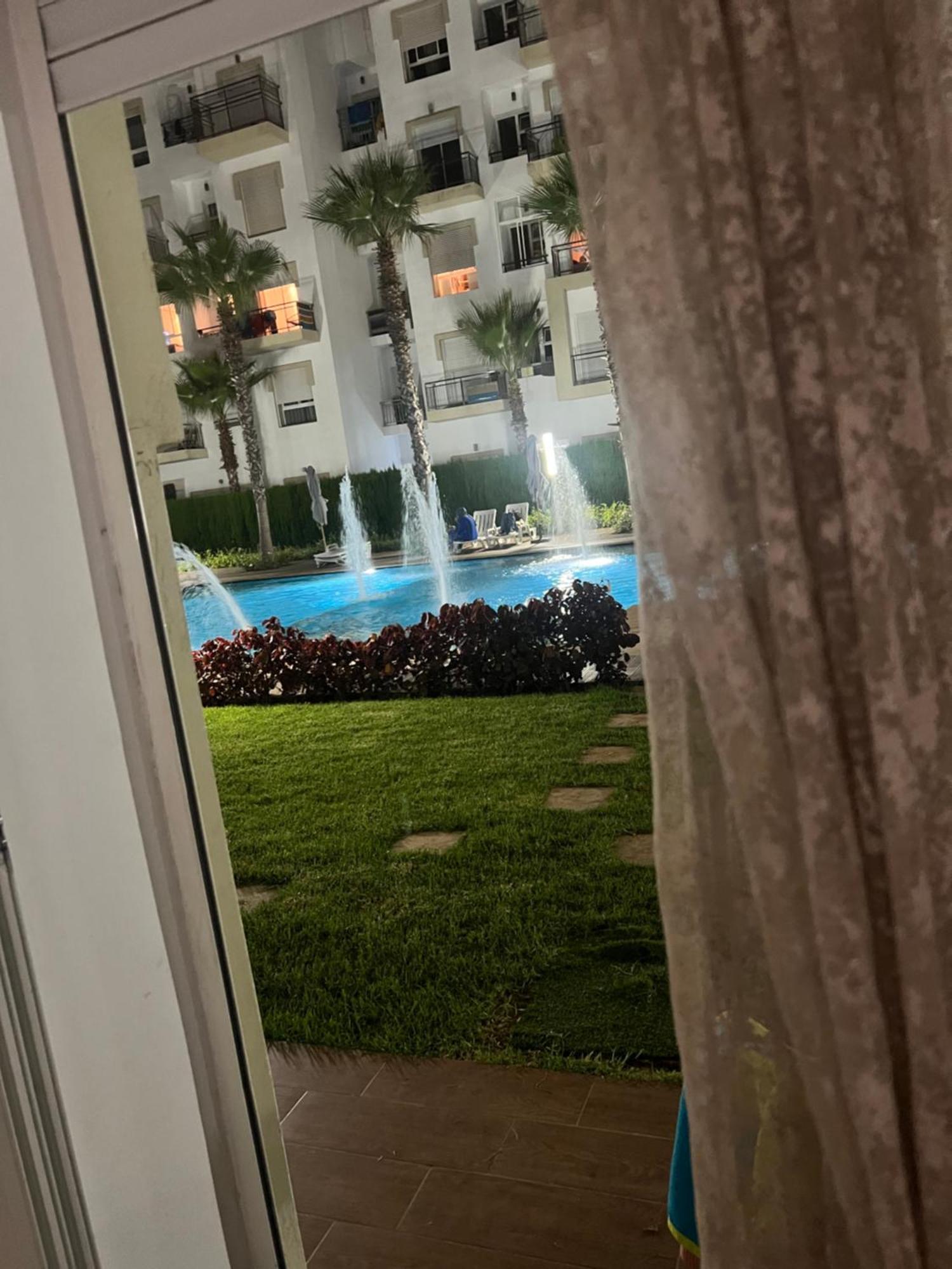 Apparemment De Luxe Vue Piscine Lejlighed Bouznika Eksteriør billede