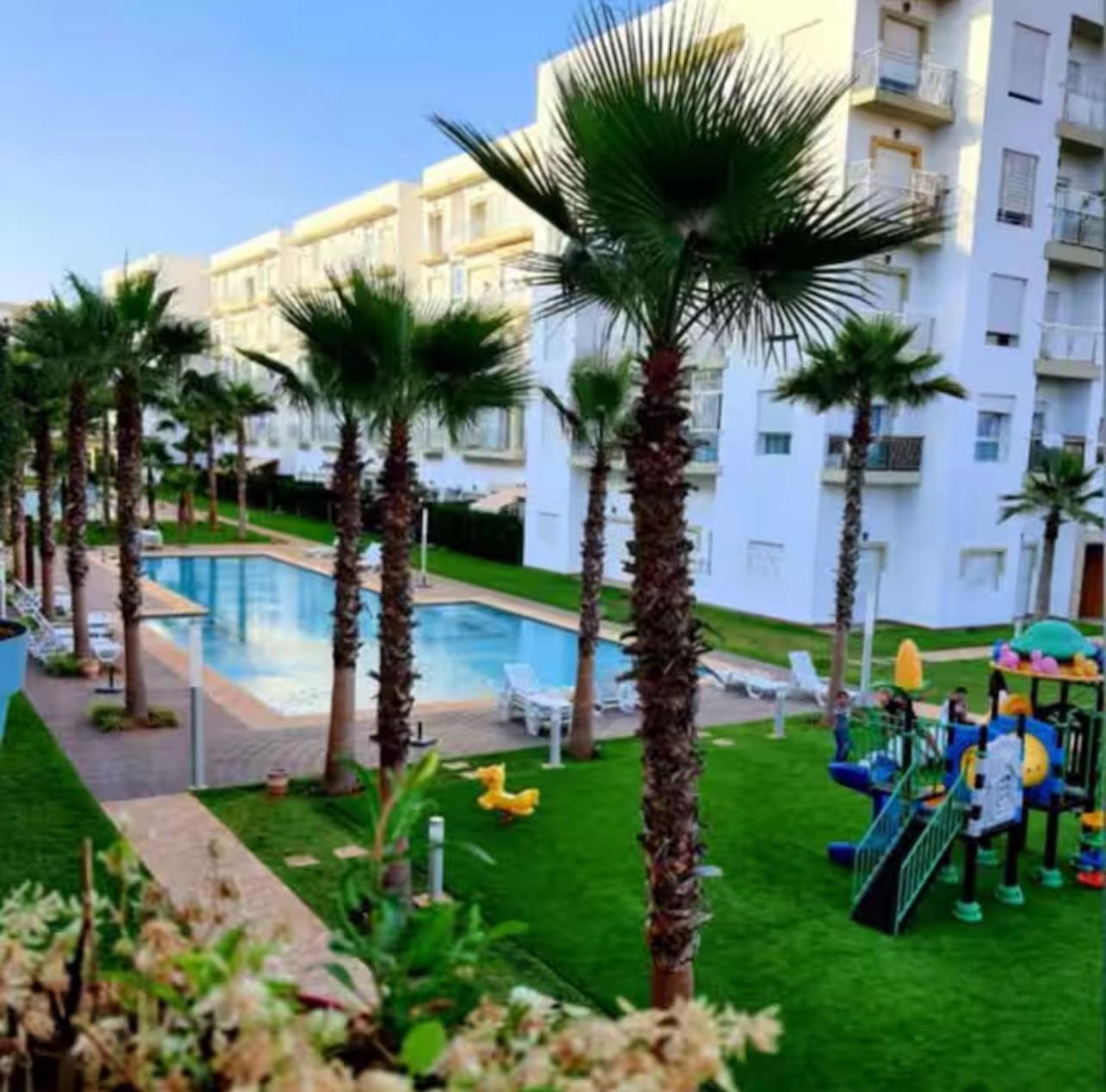 Apparemment De Luxe Vue Piscine Lejlighed Bouznika Eksteriør billede